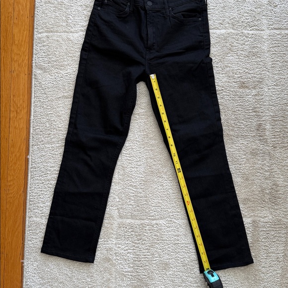 MOTHER Mid rise Dazzler Ankle Black Jeans - Picture 10 of 10